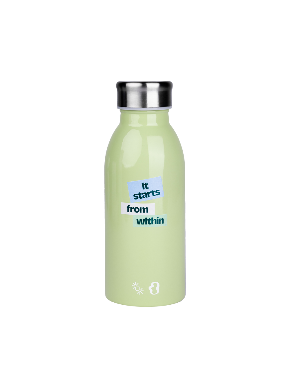 Free with any eligible TPB x Moom purchase | It Starts From Within Thermal Bottle